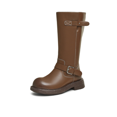 TATA/他她2024冬时尚休闲女时装长靴新款CX602DG4