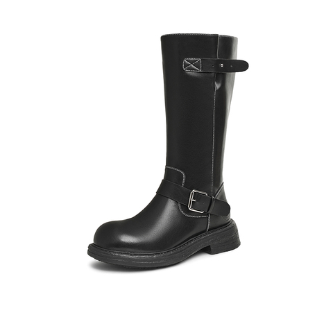 TATA/他她2024冬时尚休闲女时装长靴新款CX602DG4