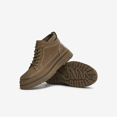 TATA/他她2024冬商场同款时尚休闲马丁靴男新款TDW02DD4