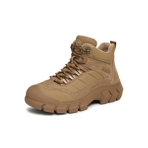 TATA/他她2024冬时尚休闲运动靴女新款HNX01DD4