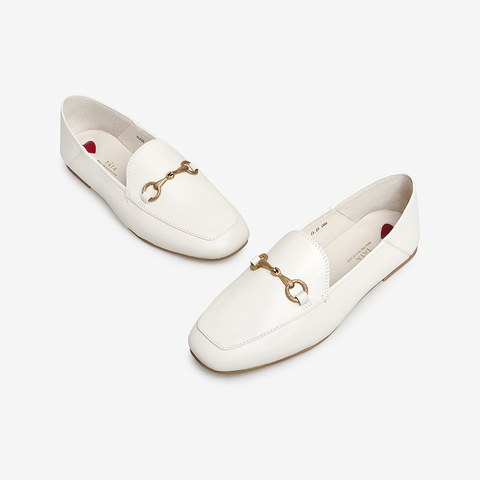 Tata/他她2024春专柜同款乐福鞋休闲女鞋FLC22AM4