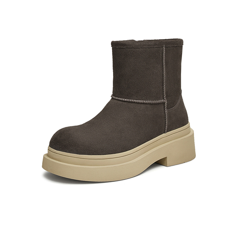 TATA/他她2024冬时尚休闲时装短靴女新款CW501DD4