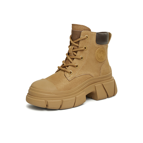 TATA/他她2024冬商场同款时尚休闲工装鞋女新款CCE01DD4