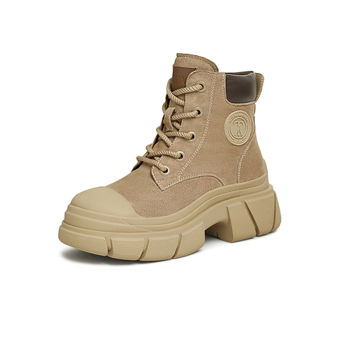 TATA/他她2024冬商场同款时尚休闲工装鞋女新款CCE01DD4