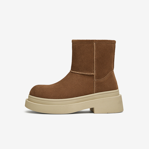 TATA/他她2024冬时尚休闲时装短靴女新款CW501DD4