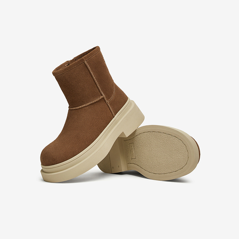 TATA/他她2024冬时尚休闲时装短靴女新款CW501DD4