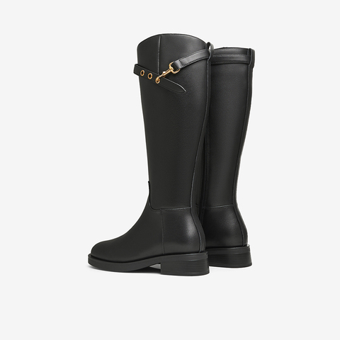 TATA/他她2024冬商场同款时尚休闲时装长靴女新款7TG88DG4