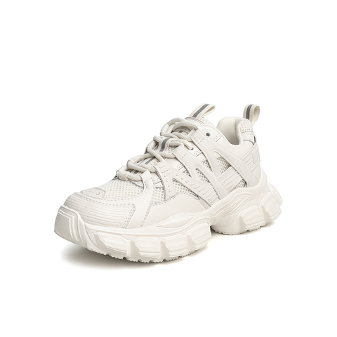 Tata/他她2024春拼接绑带运动女休闲鞋老爹鞋女GZT01AM4