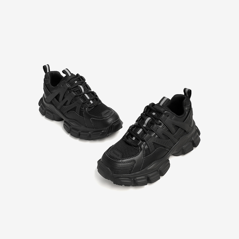 Tata/他她2024春拼接绑带运动女休闲鞋老爹鞋女GZT01AM4