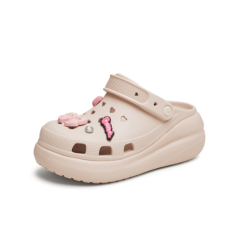 TATA/他她2024秋透气厚底软底休闲包头洞洞鞋DWGN1CH4