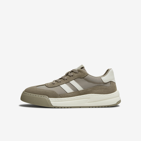 TATA/他她2024春时尚休闲厚底撞色百搭德训板鞋男鞋QDR01AM4