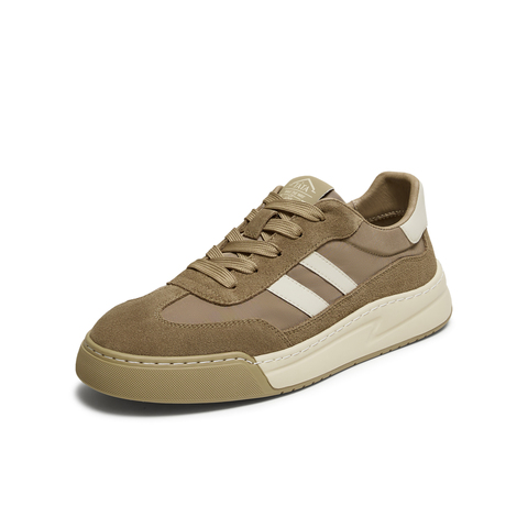 TATA/他她2024春时尚休闲厚底撞色百搭德训板鞋男鞋QDR01AM4