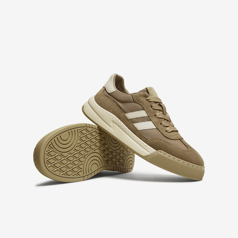 TATA/他她2024春时尚休闲厚底撞色百搭德训板鞋男鞋QDR01AM4