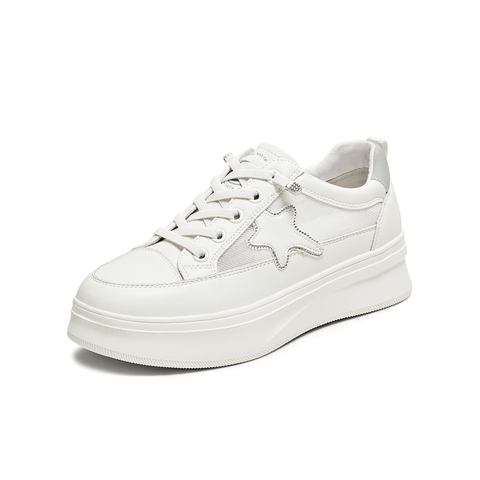 Tata/他她2024夏时尚百搭休闲板鞋女鞋WJN16BM4