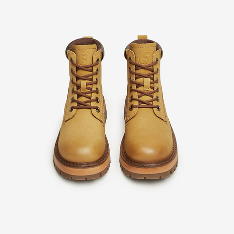 TATA/他她2024冬商场同款时尚休闲工装靴女新款WZR01DD4