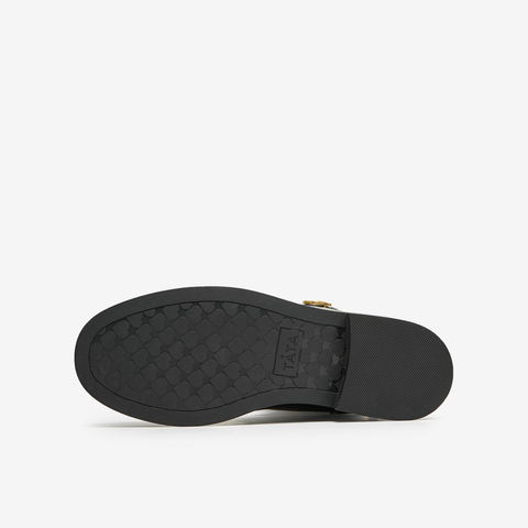 Tata/他她2024冬商场同款简约百搭高筒时装靴女新款7TG80DG4