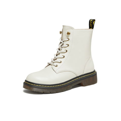 TATA/他她2024冬百搭时尚简约女马丁靴新款WUY02DZ4