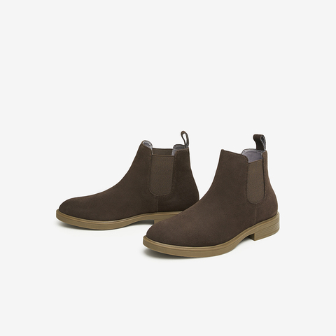 Tata/他她2024冬时尚舒适百搭切尔西靴男新款VVX02DD4