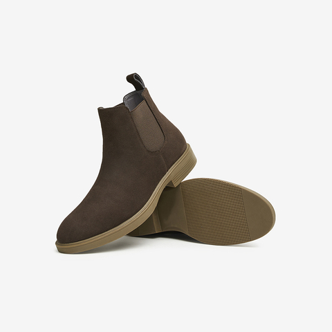 Tata/他她2024冬时尚舒适百搭切尔西靴男新款VVX02DD4