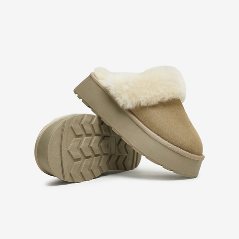 TATA/他她2024秋时尚休闲毛毛单鞋女新款WDX38CH4