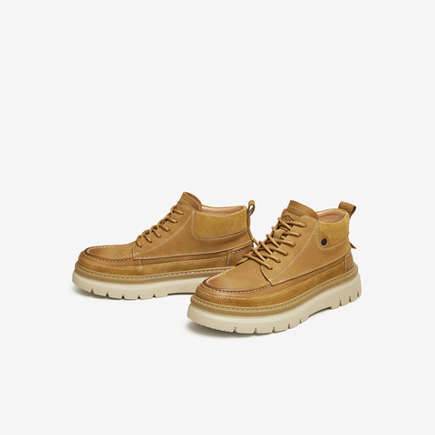 Tata/他她2024冬简约舒适百搭休闲工装鞋男新款VEL01DD4