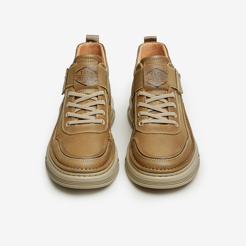 TATA/他她2024冬时尚简约百搭男士工装靴OBM01DD4