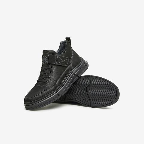 TATA/他她2024冬时尚简约百搭男士工装靴OBM01DD4