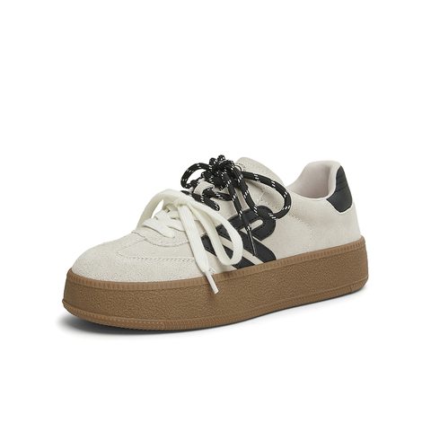 TATA/他她2025春时尚休闲德训鞋女新款GLD02AM5