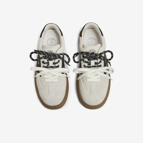 TATA/他她2025春时尚休闲德训鞋女新款GLD02AM5