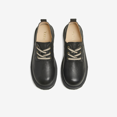 TATA/他她2025春时尚休闲牛津鞋女新款CZR01AM5