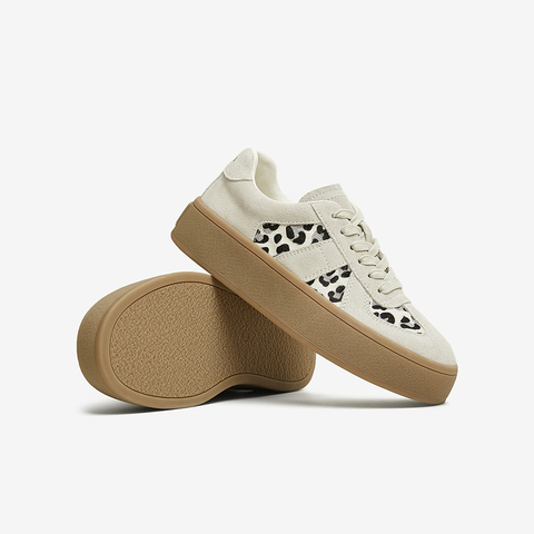 TATA/他她2025春时尚休闲德训鞋女新款GLC01AM5