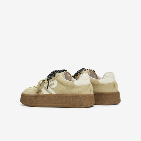 TATA/他她2025春时尚休闲德训鞋女新款GLD02AM5