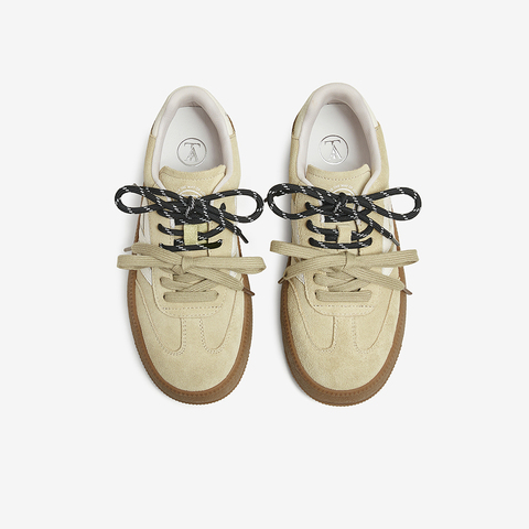 TATA/他她2025春时尚休闲德训鞋女新款GLD02AM5