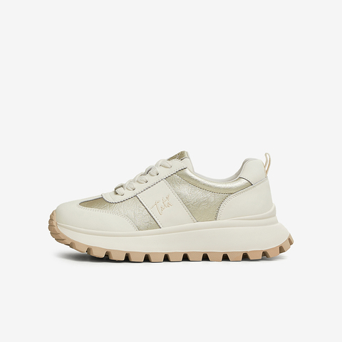 TATA/他她2025春商场同款时尚休闲阿甘鞋女新款CYK01AM5