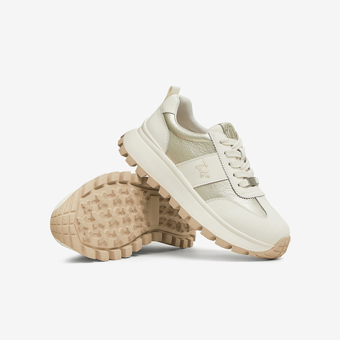 TATA/他她2025春商场同款时尚休闲阿甘鞋女新款CYK01AM5