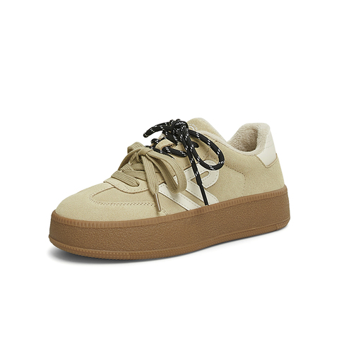 TATA/他她2025春时尚休闲德训鞋女新款GLD02AM5