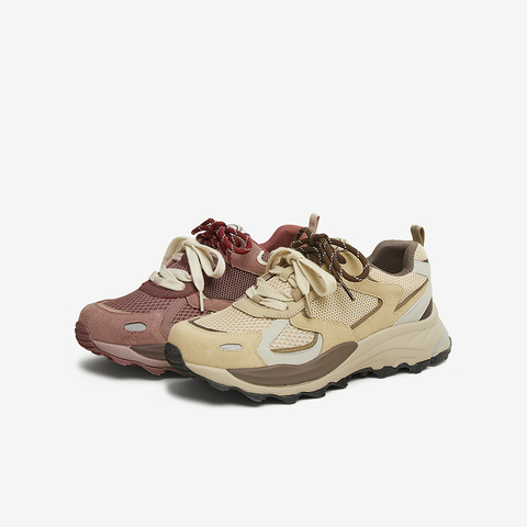 TATA/他她2025春商场同款时尚休闲老爹鞋女新款CZZ01AM5