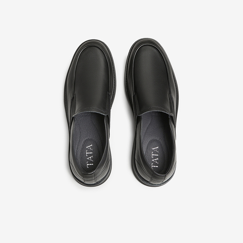 TATA/他她2025春商场同款时尚休闲皮鞋男新款72W24AM5