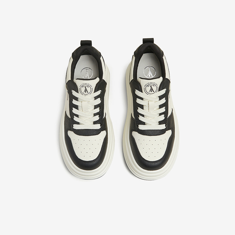 TATA/他她2025春商场同款时尚休闲板鞋女新款JNF01AM5