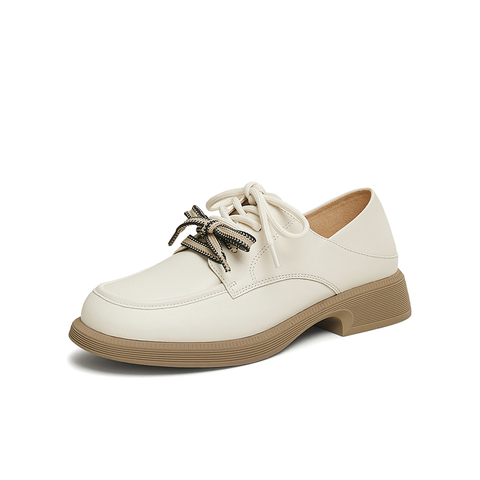 TATA/他她2025春商场同款时尚简约休闲女牛津鞋新款CYM02AM5