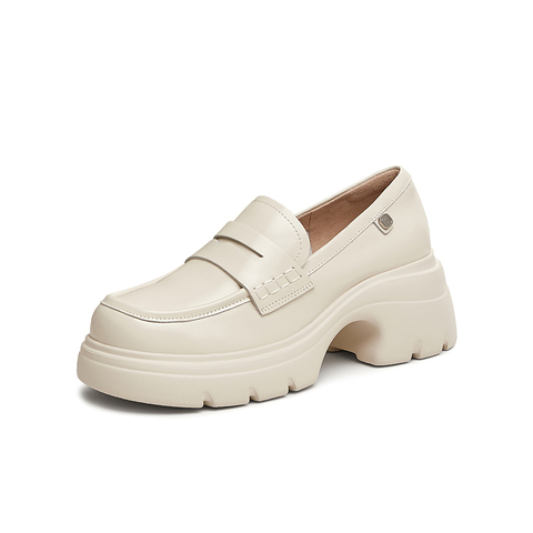 TATA/他她2025春商场同款时尚休闲乐福鞋女新款7DK21AA5