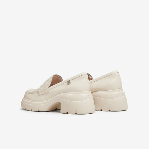 TATA/他她2025春商场同款时尚休闲乐福鞋女新款7DK21AA5