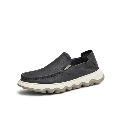 TATA/他她2025春商场同款时尚休闲皮鞋男新款OER01AM5