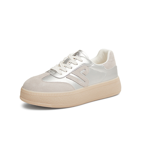 TATA/他她2025春商场同款时尚休闲德训鞋女新款CYH01AM5