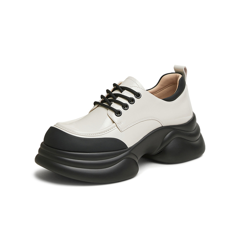 TATA/他她2025春商场同款时尚休闲牛津鞋女新款CCJ03AM5