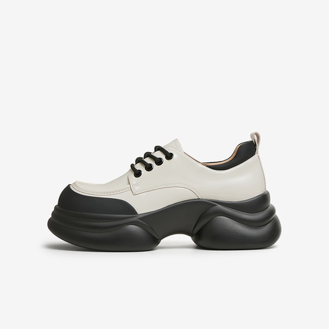 TATA/他她2025春商场同款时尚休闲牛津鞋女新款CCJ03AM5