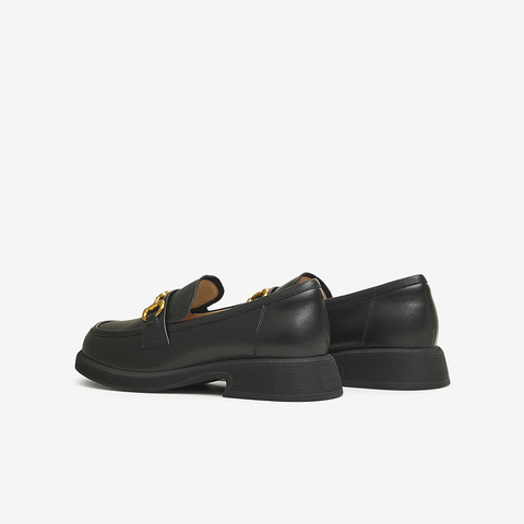 TATA/他她2025春商场同款时尚简约休闲女乐福鞋新款CYM01AA5