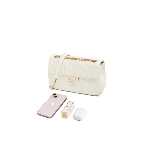 TATA/他她2025春商场同款时尚休闲绗缝包女新款X3414AX5