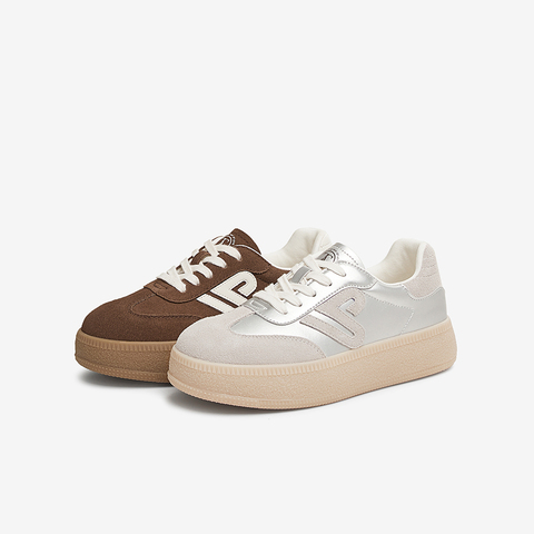 TATA/他她2025春商场同款时尚休闲德训鞋女新款CYH01AM5