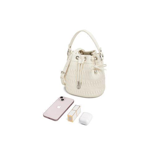 TATA/他她2025春商场同款时尚休闲水桶包女新款X3417AX5